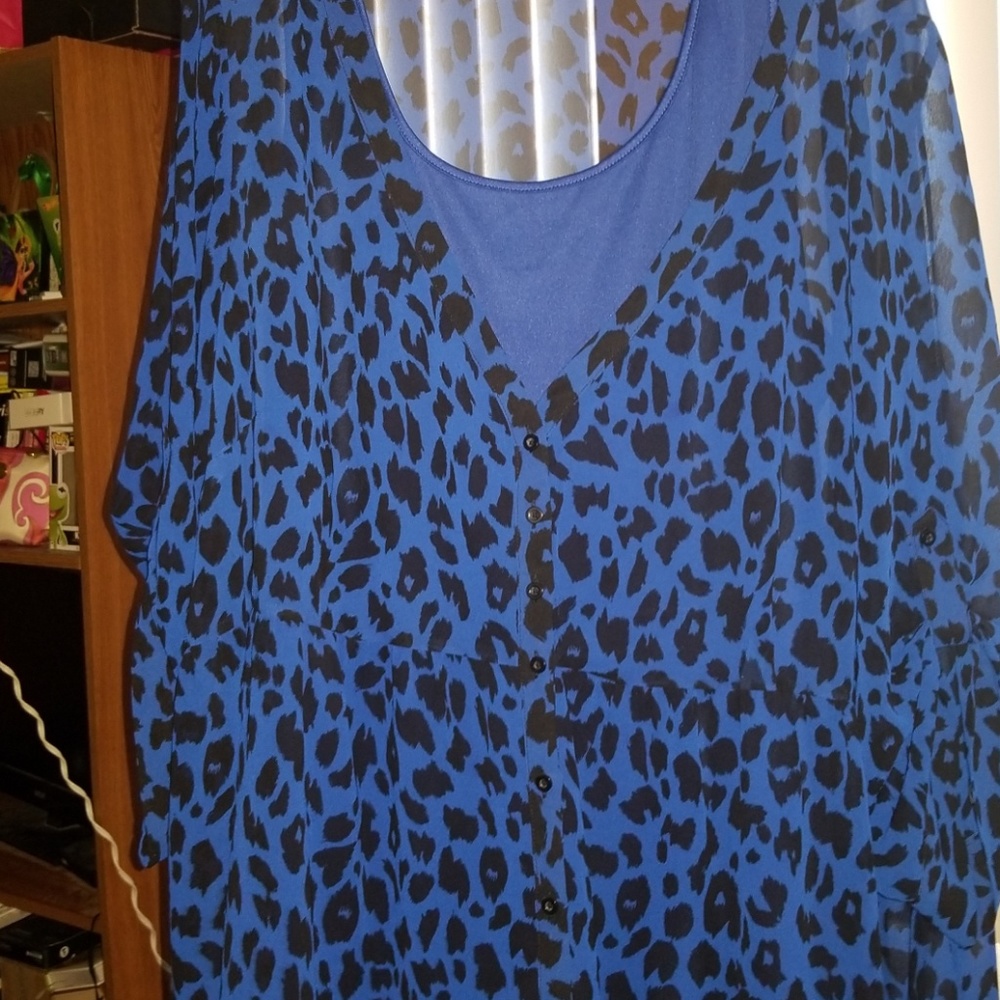 Torrid animal print dress